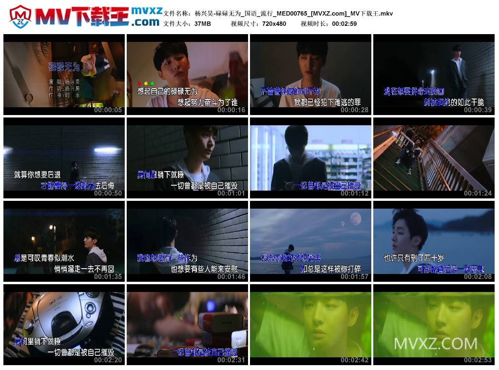 杨兴昊-碌碌无为_国语_流行_MED00765